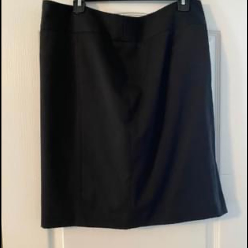 Anne Klein Pencil Skirt Black Size 12